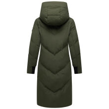 Marikoo Teonaa Damen Winter Steppmantel Olive Größe S - Gr. 36