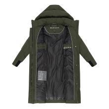 Marikoo Teonaa Damen Winter Steppmantel Olive Größe S - Gr. 36