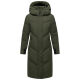 Marikoo Teonaa Damen Winter Steppmantel Olive Größe S - Gr. 36