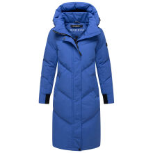 Marikoo Teonaa Damen Winter Steppmantel Galaxy Blue Gr&ouml;&szlig;e S - Gr. 36