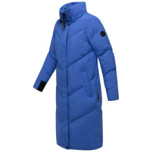 Marikoo Teonaa Damen Winter Steppmantel Galaxy Blue Gr&ouml;&szlig;e S - Gr. 36