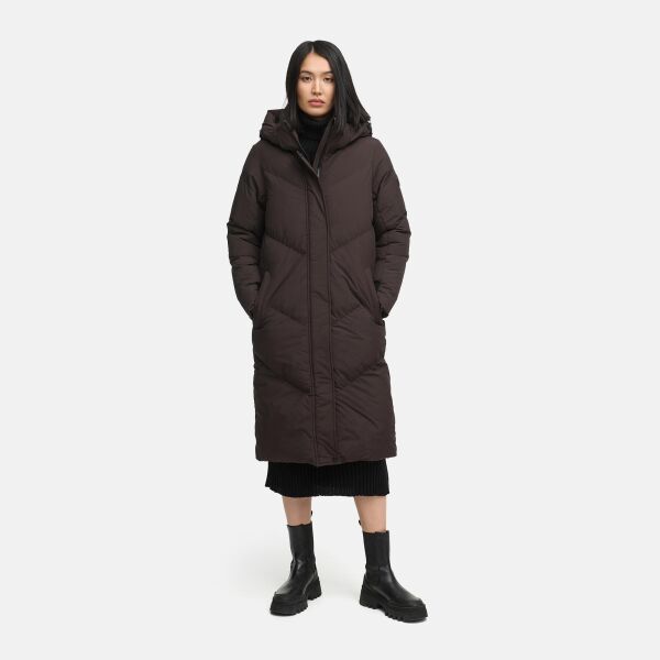 Marikoo Teonaa Damen Winter Steppmantel Choco Größe S - Gr. 36