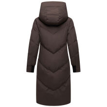Marikoo Teonaa Damen Winter Steppmantel Choco Größe S - Gr. 36