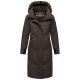 Marikoo Teonaa Damen Winter Steppmantel Choco Größe S - Gr. 36