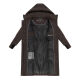 Marikoo Teonaa Damen Winter Steppmantel Choco Größe S - Gr. 36