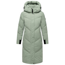 Marikoo Teonaa Damen Winter Steppmantel Smokey Mint Gr&ouml;&szlig;e S - Gr. 36