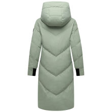 Marikoo Teonaa Damen Winter Steppmantel Smokey Mint Gr&ouml;&szlig;e S - Gr. 36