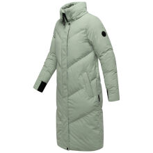 Marikoo Teonaa Damen Winter Steppmantel Smokey Mint Gr&ouml;&szlig;e L - Gr. 40