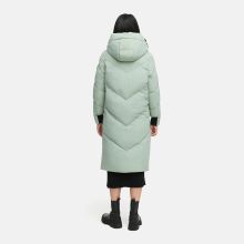 Marikoo Teonaa Damen Winter Steppmantel Smokey Mint Gr&ouml;&szlig;e XXL - Gr. 44