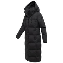 Marikoo Tikoraa Damen Winter Steppmantel Schwarz-Größe S - Gr. 36