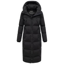 Marikoo Tikoraa Damen Winter Steppmantel Schwarz-Größe M - Gr. 38