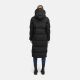 Marikoo Tikoraa Damen Winter Steppmantel Schwarz-Größe M - Gr. 38