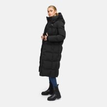 Marikoo Tikoraa Damen Winter Steppmantel Schwarz-Größe L - Gr. 40