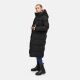 Marikoo Tikoraa Damen Winter Steppmantel Schwarz-Größe XL - Gr. 42