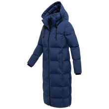 Marikoo Tikoraa Damen Winter Steppmantel Navy-Gr&ouml;&szlig;e L - Gr. 40