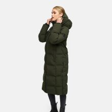 Marikoo Tikoraa Damen Winter Steppmantel Dark Olive-Größe XS - Gr. 34
