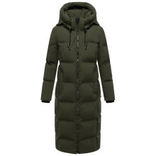 Marikoo Tikoraa Damen Winter Steppmantel Dark Olive-Größe XS - Gr. 34