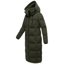 Marikoo Tikoraa Damen Winter Steppmantel Dark Olive-Größe XS - Gr. 34