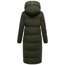 Marikoo Tikoraa Damen Winter Steppmantel Dark Olive-Größe M - Gr. 38