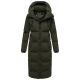 Marikoo Tikoraa Damen Winter Steppmantel Dark Olive-Größe M - Gr. 38