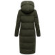 Marikoo Tikoraa Damen Winter Steppmantel Dark Olive-Größe M - Gr. 38