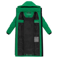 Marikoo Tikoraa Damen Winter Steppmantel Smaragd Green-Gr&ouml;&szlig;e S - Gr. 36
