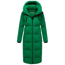 Marikoo Tikoraa Damen Winter Steppmantel Smaragd Green-Gr&ouml;&szlig;e S - Gr. 36