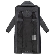 Marikoo Tikoraa Damen Winter Steppmantel Anthrazit-Größe S - Gr. 36