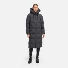 Marikoo Tikoraa Damen Winter Steppmantel Anthrazit-Größe S - Gr. 36