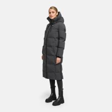 Marikoo Tikoraa Damen Winter Steppmantel Anthrazit-Größe S - Gr. 36