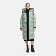 Marikoo Tikoraa Damen Winter Steppmantel Smokey Mint-Größe S - Gr. 36