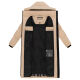 Marikoo Tikoraa Damen Winter Steppmantel Beige-Größe XS - Gr. 34