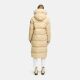 Marikoo Tikoraa Damen Winter Steppmantel Beige-Größe XS - Gr. 34