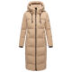 Marikoo Tikoraa Damen Winter Steppmantel Beige-Größe XS - Gr. 34