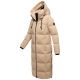 Marikoo Tikoraa Damen Winter Steppmantel Beige-Größe XS - Gr. 34