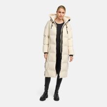 Marikoo Tikoraa Damen Winter Steppmantel Cream-Gr&ouml;&szlig;e XS - Gr. 34