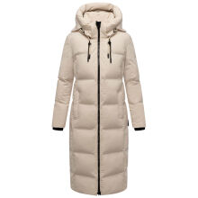 Marikoo Tikoraa Damen Winter Steppmantel Cream-Gr&ouml;&szlig;e S - Gr. 36