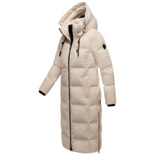 Marikoo Tikoraa Damen Winter Steppmantel Cream-Gr&ouml;&szlig;e M - Gr. 38