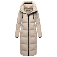 Marikoo Tikoraa Damen Winter Steppmantel Cream-Gr&ouml;&szlig;e L - Gr. 40