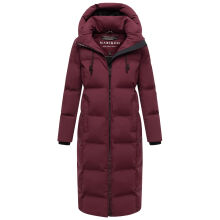 Marikoo Tikoraa Damen Winter Steppmantel Wine-Größe S - Gr. 36