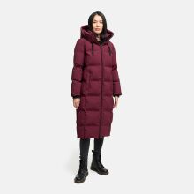 Marikoo Tikoraa Damen Winter Steppmantel Wine-Größe M - Gr. 38