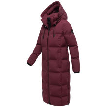 Marikoo Tikoraa Damen Winter Steppmantel Wine-Größe M - Gr. 38