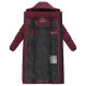 Marikoo Tikoraa Damen Winter Steppmantel Wine-Größe M - Gr. 38
