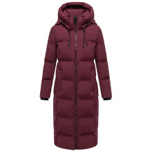 Marikoo Tikoraa Damen Winter Steppmantel Wine-Größe XXL - Gr. 44