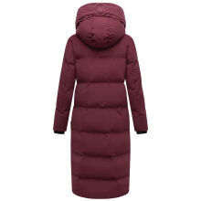 Marikoo Tikoraa Damen Winter Steppmantel Wine-Größe XXL - Gr. 44