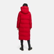 Marikoo Tikoraa Damen Winter Steppmantel Deep Red-Gr&ouml;&szlig;e S - Gr. 36
