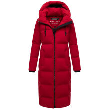 Marikoo Tikoraa Damen Winter Steppmantel Deep Red-Gr&ouml;&szlig;e M - Gr. 38