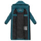 Marikoo Tikoraa Damen Winter Steppmantel Ocean Green-Größe M - Gr. 38