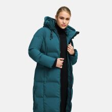 Marikoo Tikoraa Damen Winter Steppmantel Ocean Green-Größe L - Gr. 40