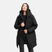 Navahoo Winterzart Damen Winterparka Schwarz Gr&ouml;&szlig;e XL - Gr. 42